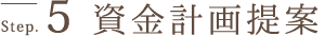 資金計画提案